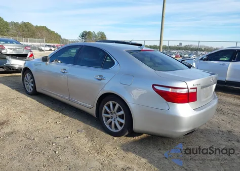 2007 Lexus Ls 460 из США, поврежденный, VIN JTHBL46FX75049401